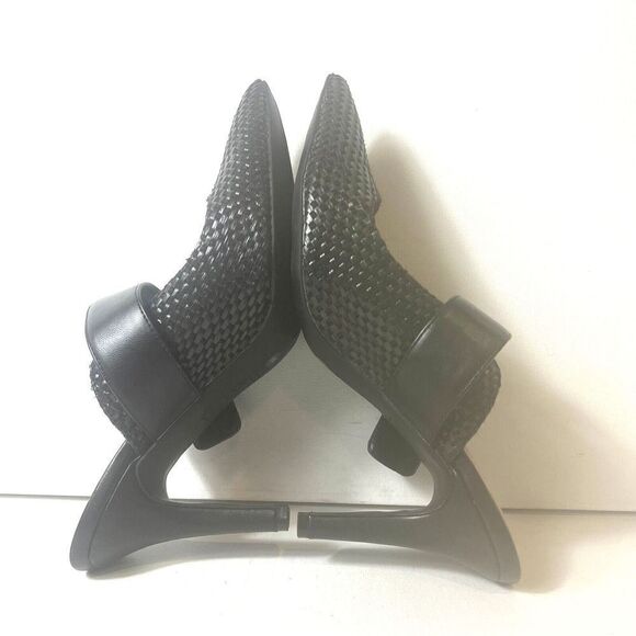 Alfani Step n Flex Womens 8 M Black Synthetic Stiletto Heels Slide Sandals Shoes - Picture 6 of 11